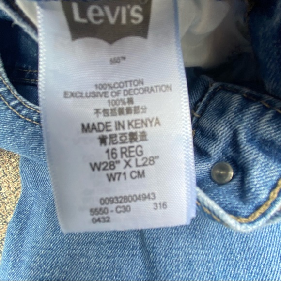 Vintage Levi’s Jeans 550 Relaxed single stitch womens Jeans size 28 6 mid rise - Picture 6 of 13